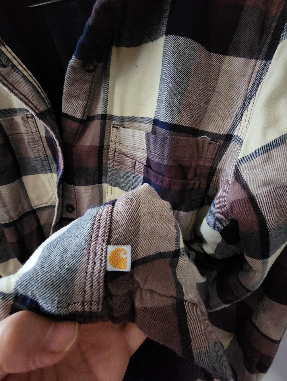 Carhartt Long Sleeve Shirt. Size Large - Picture 2 of 5